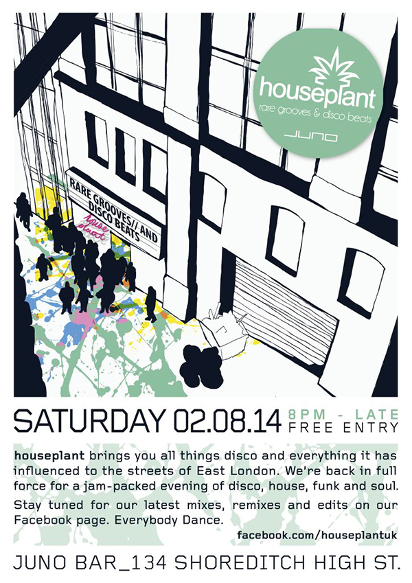 Houseplant Takeover JUNO East London