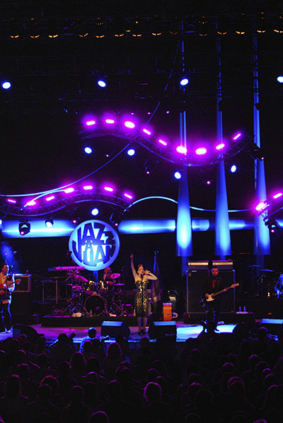 Imelda May performing live at Jazz a Juan 2014