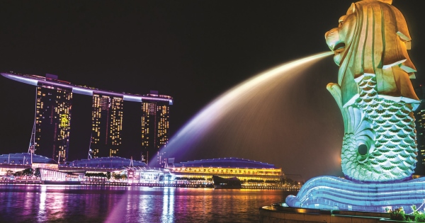 Marina Bay Sands resort in Singapore