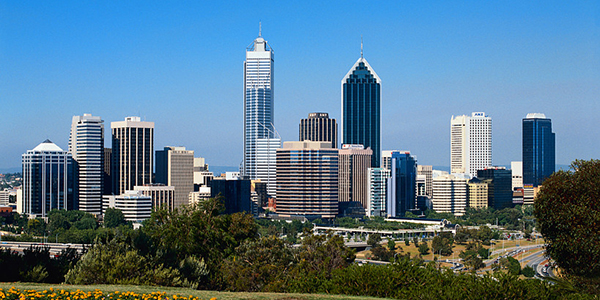 Park and Perth Skyline Where to Live In Australia