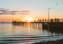 St Kilda Pier in Melbourne, VIC
