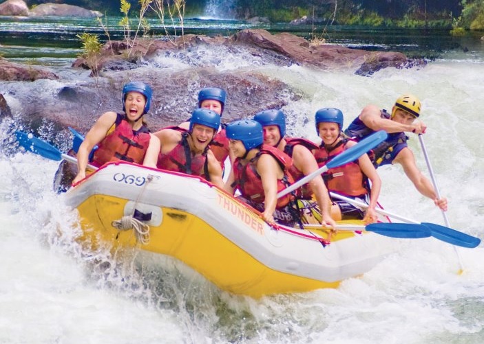 Hurl yourself down the rapids