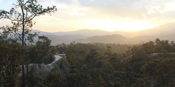 View of Pai Canyon, Thailand