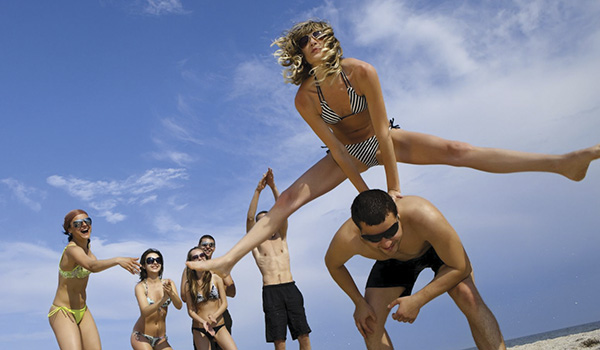 people on beach australian work visas explained