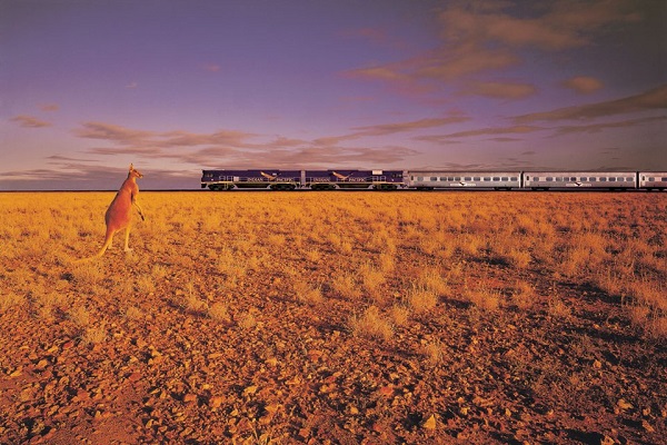 Indian Pacific Great Southern Rail From Adelaide To Perth