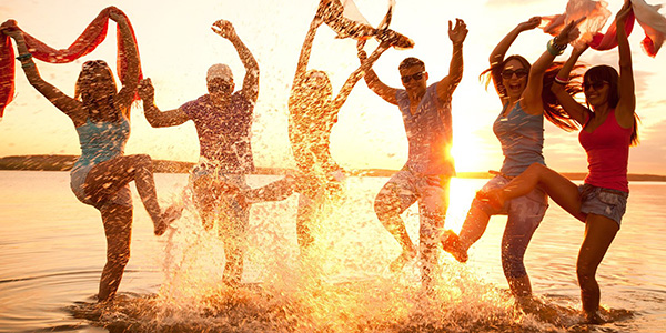 Recruitment Young People on the beach Young People on beach