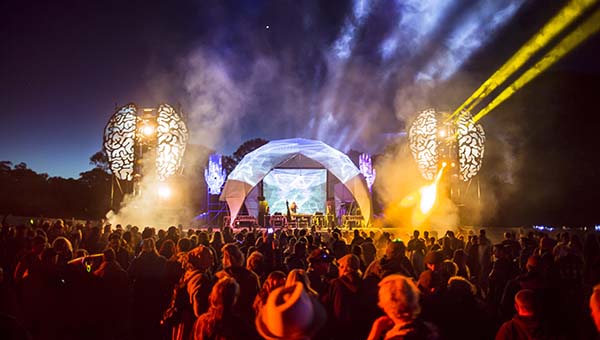 Earthcore stage earthcore music festival