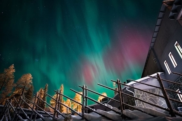 Aurora Borealis Selfie