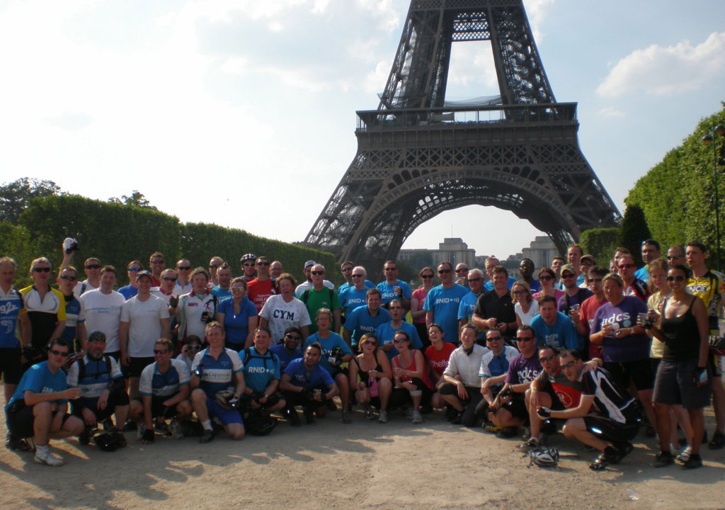 Paris cycle challenge