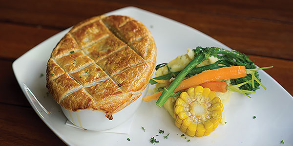 Durty Nelly's pie and veg eat and drink in Perth