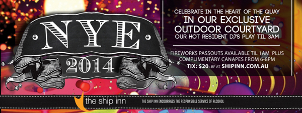 New Year's Eve At The Ship Inn 2014
