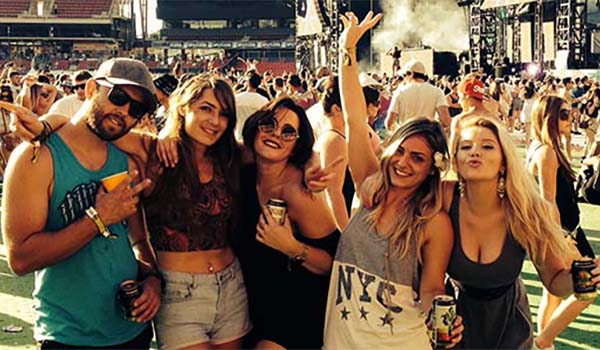 Stereosonic 2014 Heidi Edwards group at stereosonic festival