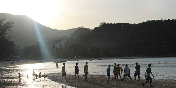 Thong-Nai-Pan-beach-football Thong Nai Pan Koh Pha Ngan