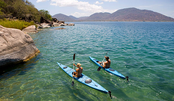 sea kayaking