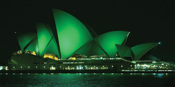 St Patrick's Day Sydney Opera House st patrick's day sydney