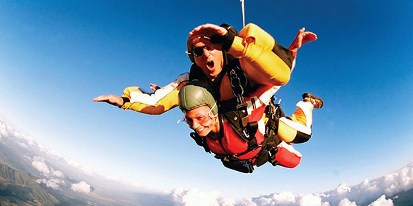 skydiving in australia