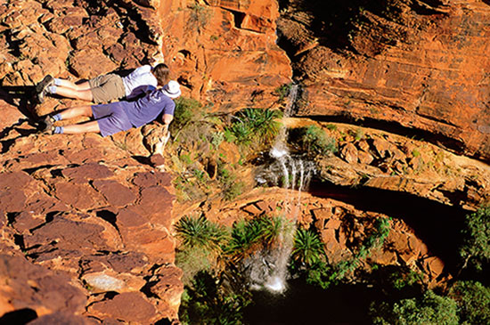 Take the Kings Canyon Rim Walk on Red Centre Tours From Alice Springs