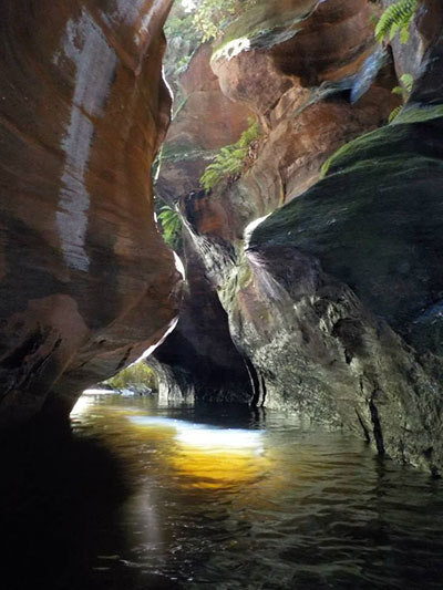 slot canyons