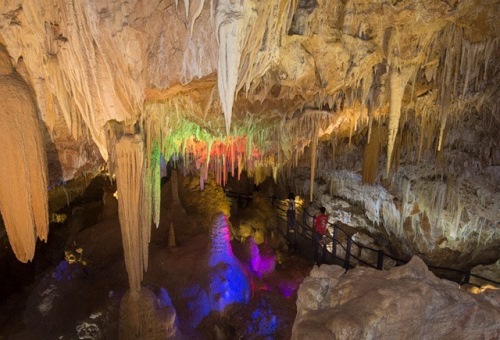 Exploring the deep caves 
