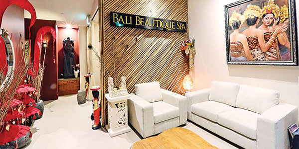 Perth-Bali-Beautique-Spa waiting room at a spa in perth