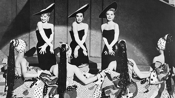 women dancing in the 1950s