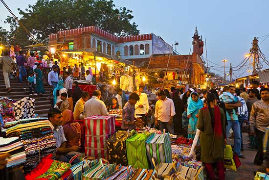 market in delhi india