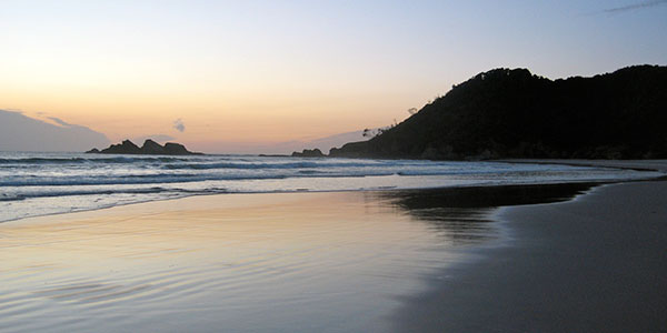 sunset at byron bay nsw