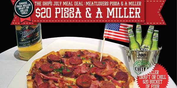 bbm july15 mealdeal ad paz ship July meal deal at the Ship Inn
