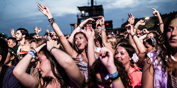 audience at benicassim festival