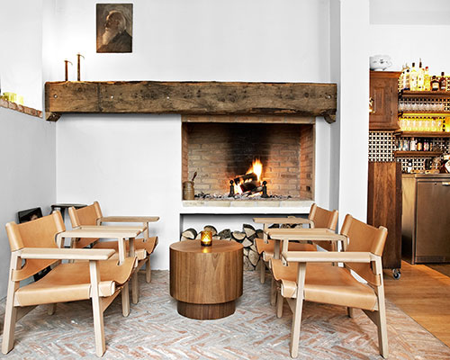 bar in copenhagen with fire
