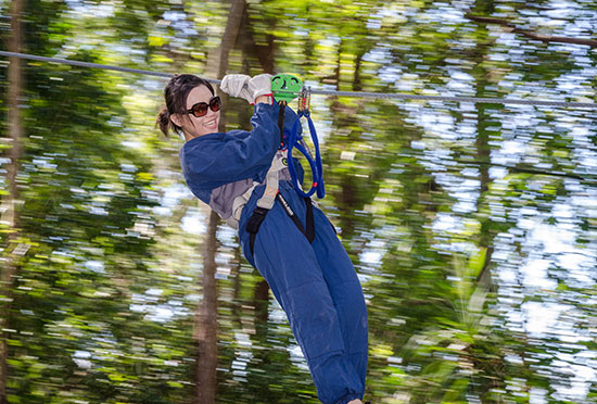 zip lining in the gold coast hinterland