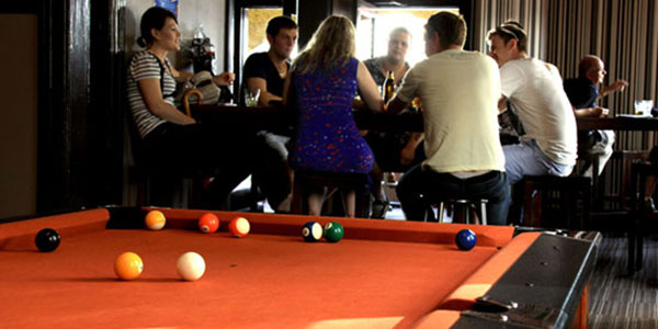 Pool Table at Pyrmont Bridge Hotel