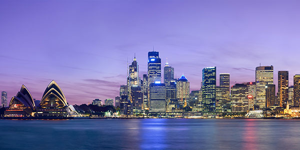 sydney-skyline-by-diliff sydney skyline at dusk