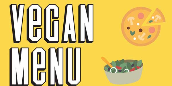 vegan menu beer cafe