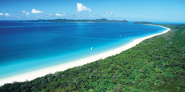 view of the whitsunday islands