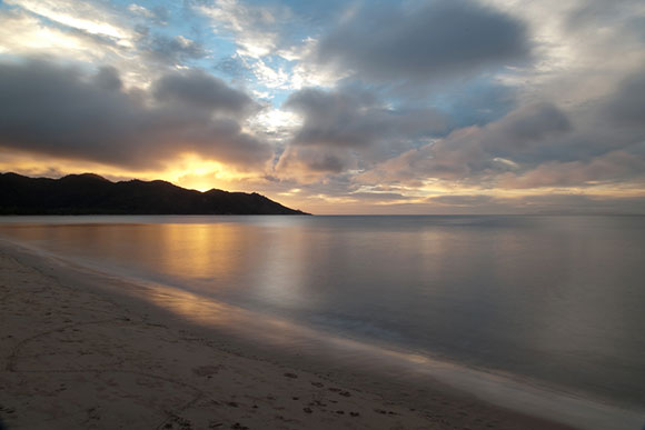 sunset on magnetic island australia