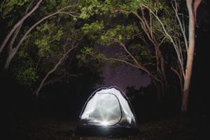 camping under the stars in Kakadu Northern Territory