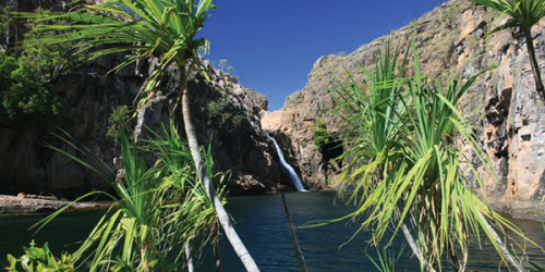 waterfall in kakadu national park