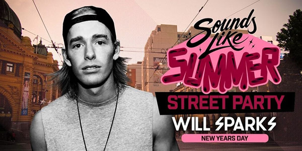 new year's day street party in melbourne
