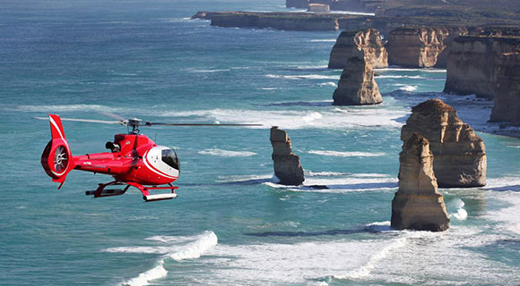 12 apostles in a helicopter