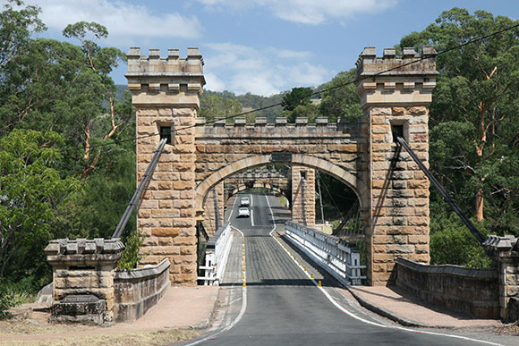 hampden bridge kangaroo valley