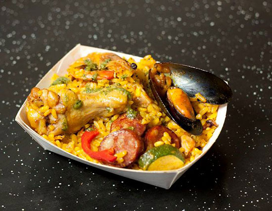 paella at market in perth