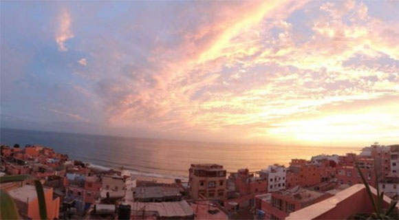 morocco sunset