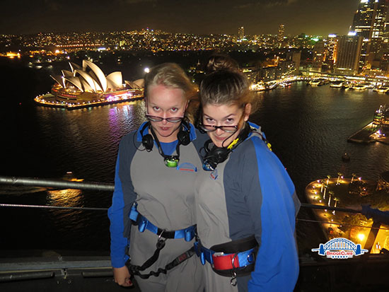climb the Sydney Harbour Bridge