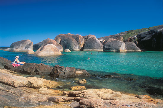 elephant rocks south west australia