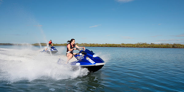 jet ski on the sunshine coast