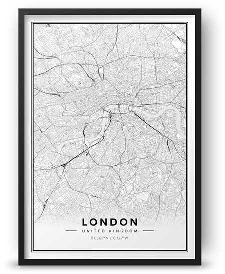 christmas gift guide map of london