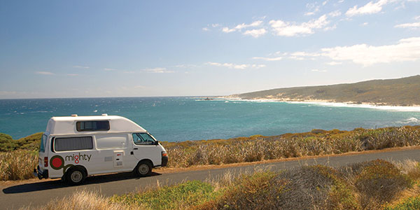 travel australia by campervan