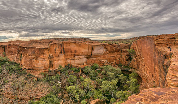 the red centre kings canyon
