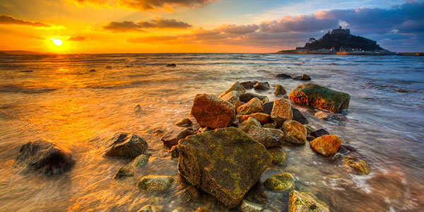 tidal islands st michael's mount
